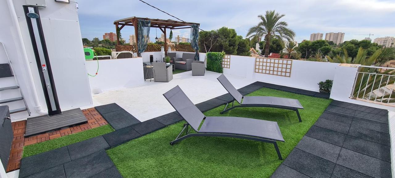 Lovely Beach House With Terrace San Juan Alicante El Campello Exteriör bild