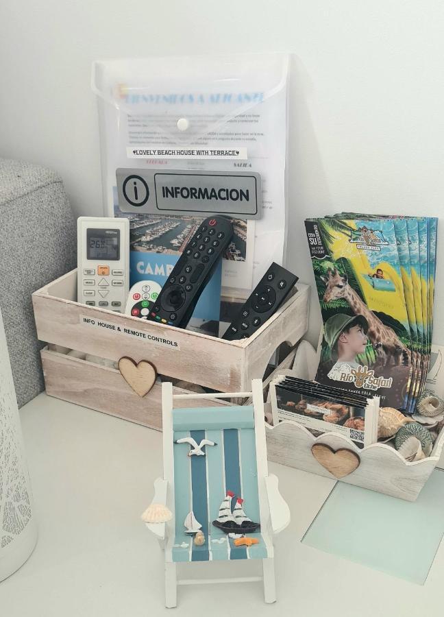 Lovely Beach House With Terrace San Juan Alicante El Campello Exteriör bild